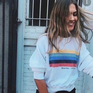 Camilla Biarritz France 1990 vintage sweater 70% cotton